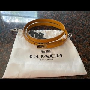 Coach Horse & Carriage Leather Belt
